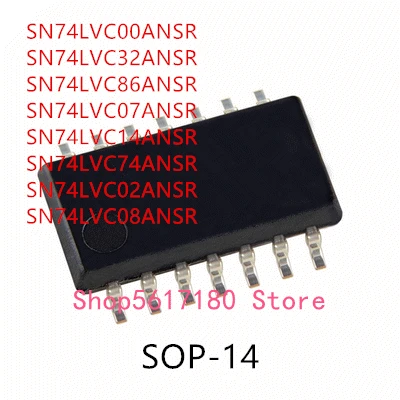 SN74LVC00ANSR SN74LVC32ANSR SN74LVC86ANSR SN74LVC07ANSR SN74LVC14ANSR SN74LVC74ANSR SN74LVC02ANSR SN74LVC08ANSR IC, 10 шт.
SN74LVC00ANSR SN74LVC32ANSR SN74LVC86ANSR SN74LVC07ANSR SN74LVC14ANSR SN74LVC74ANSR SN74LVC02ANSR SN74LVC08ANSR IC, 10 шт.