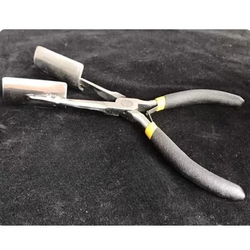 Leaf Vein Pliers with Serrated Jaw for Glass Blowing Lampwork Bead Making Tool Essential for Glass Art Craft
Leaf Vein Pliers with Serrated Jaw for Glass Blowing Lampwork Bead Making Tool Essential for Glass Art Craft