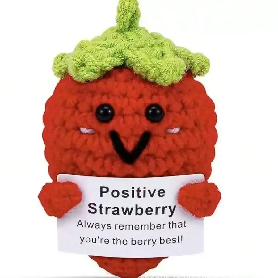 Cute Crochet Strawberry Animal Gift, Handmade Craft for Women, Mom, Friend & Colleague Birthday
Cute Crochet Strawberry Animal Gift, Handmade Craft for Women, Mom, Friend & Colleague Birthday