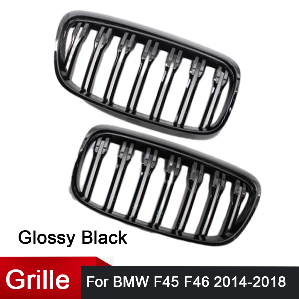 Car Front Bumper Racing Grille for BMW 2 Series F45 F46 pre-facelift 2014-2018 Double Slat Kidney Grill Glossy Black Grille
Car Front Bumper Racing Grille for BMW 2 Series F45 F46 pre-facelift 2014-2018 Double Slat Kidney Grill Glossy Black Grille