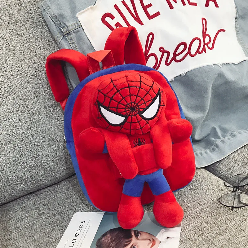 Backpack cute backpack Spider-Man plush children kindergarten boys and girls mini
Backpack cute backpack Spider-Man plush children kindergarten boys and girls mini