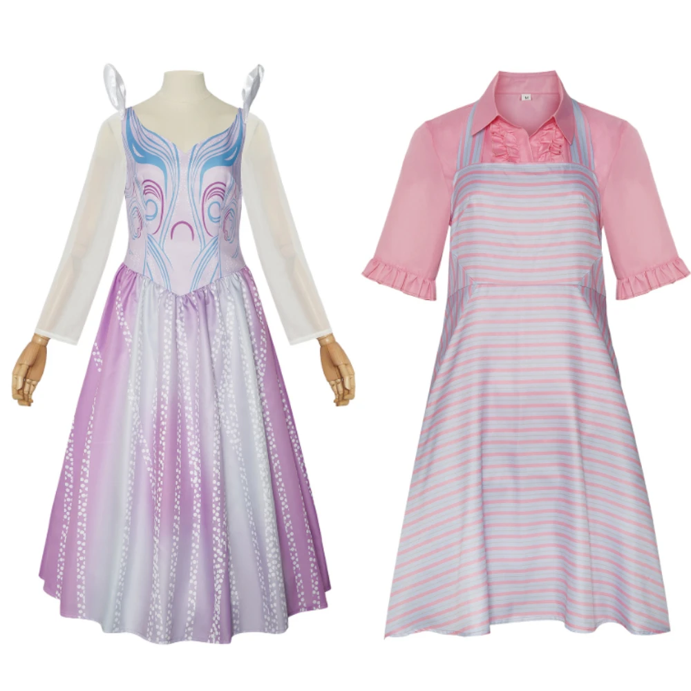 Movie Wicked Witches Glinda Elphaba Cosplay Costume for Adult Women Pink Dress Roleplay Female Dresses Outfit Halloween Full Set
Movie Wicked Witches Glinda Elphaba Cosplay Costume for Adult Women Pink Dress Roleplay Female Dresses Outfit Halloween Full Set