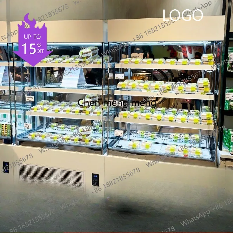 K178 Open cake display cabinet vertical refrigerator commercial beverage pastry dessert sandwich cabinet
K178 Open cake display cabinet vertical refrigerator commercial beverage pastry dessert sandwich cabinet