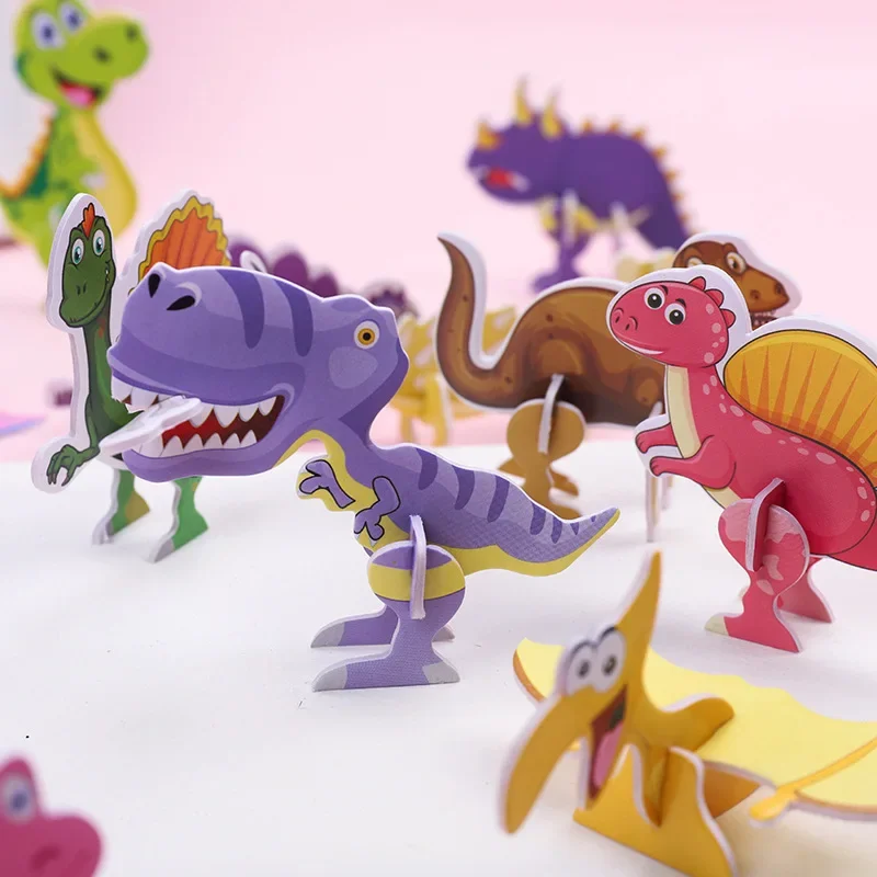 10pcs 3D Stereo Qi Dinosaur Flat Paper Puzzles Party Favors Kids Toys Birthday Party Giveaway Classroom Rewards Pinata Fillers
10pcs 3D Stereo Qi Dinosaur Flat Paper Puzzles Party Favors Kids Toys Birthday Party Giveaway Classroom Rewards Pinata Fillers