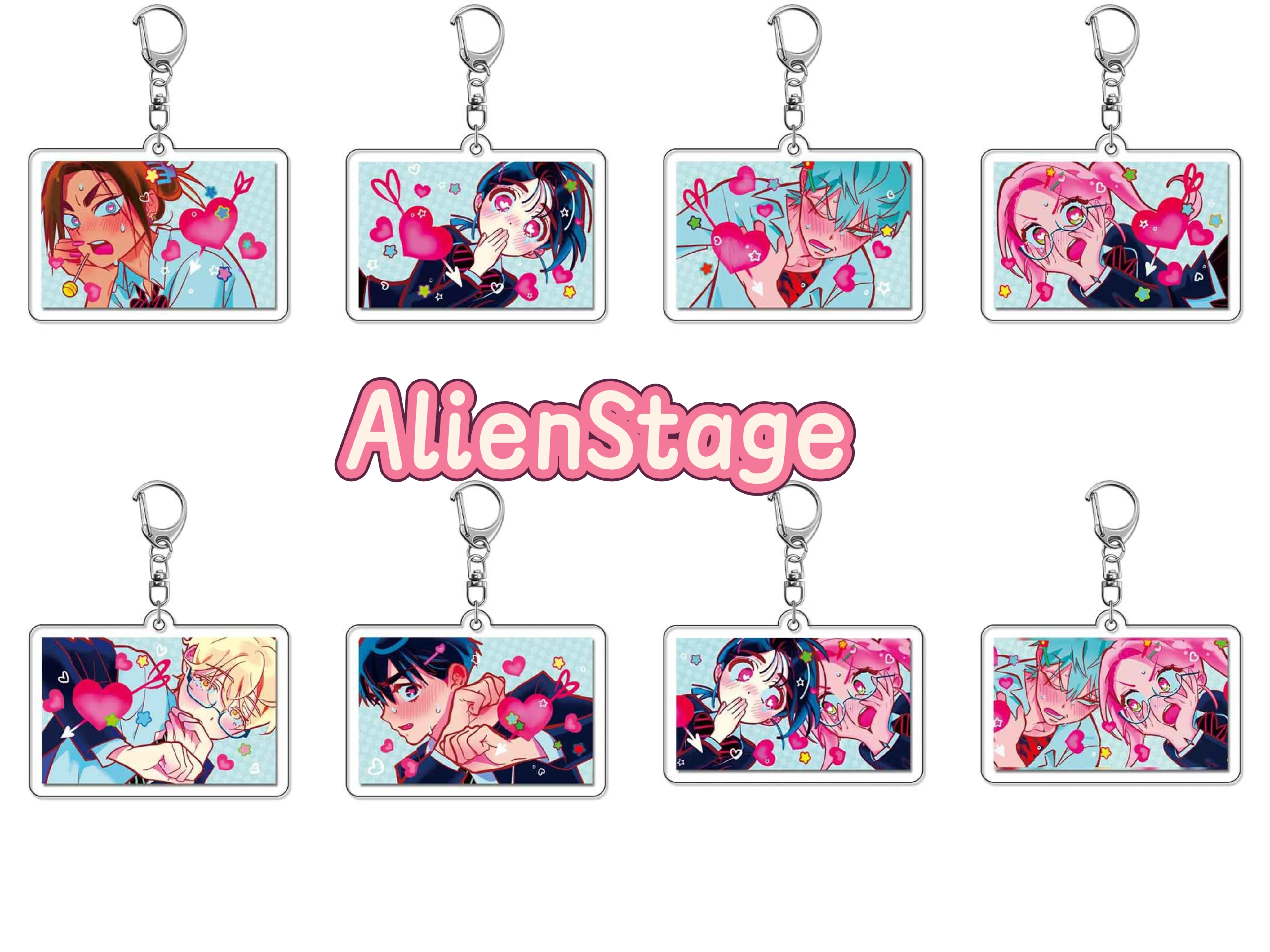 5CM Anime ALIEN*STAGE* Keychains Pendant Car Key Chain Acrylic MIZI SUA TILL IVAN HYUNA LUKA Fans Gifts Cosplay Accessories
5CM Anime ALIEN*STAGE* Keychains Pendant Car Key Chain Acrylic MIZI SUA TILL IVAN HYUNA LUKA Fans Gifts Cosplay Accessories