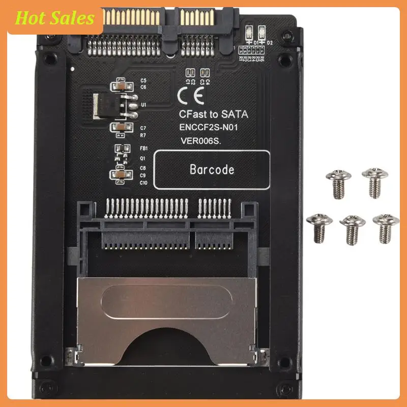 AA05 Адаптер жесткого диска Cfast To Sata3.0 Адаптер карты Sata 22Pin To Cfast 2,5-дюймовый чехол для жесткого диска Ssd Hdd Устройство чтения карт Cfast
AA05 Адаптер жесткого диска Cfast To Sata3.0 Адаптер карты Sata 22Pin To Cfast 2,5-дюймовый чехол для жесткого диска Ssd Hdd Устройство чтения карт Cfast
