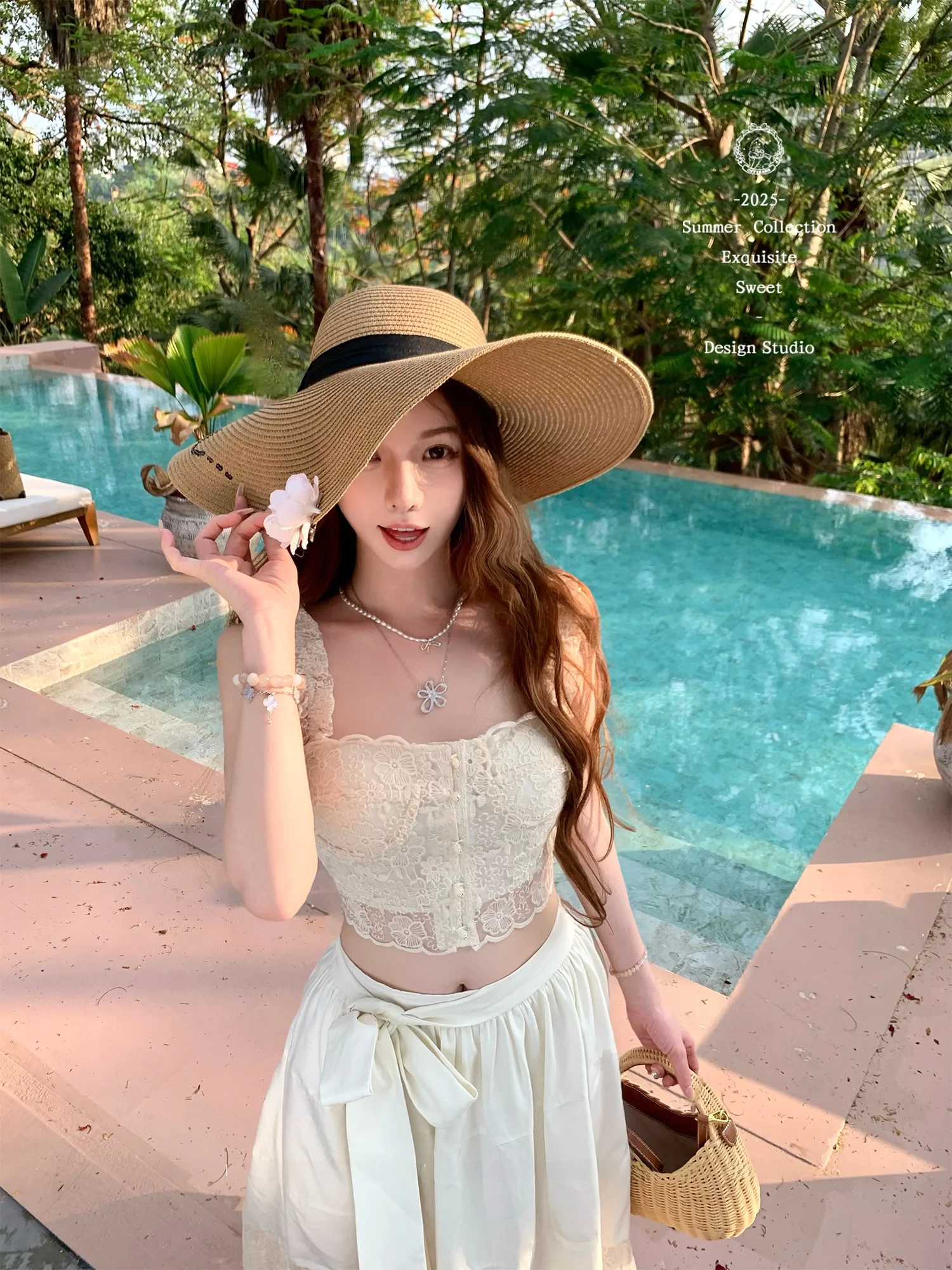 Catyears Romantic Note Heavyweight Vintage Lace Strap Long Dress Set Women Cotton Straight Cut Short Sleeveless Square Neck
Catyears Romantic Note Heavyweight Vintage Lace Strap Long Dress Set Women Cotton Straight Cut Short Sleeveless Square Neck