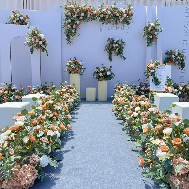 New Coffee Rose Wedding Floor Row Finished Flower Row Wedding Road Lead Row Arrangement Simulation Manufacturer Wholesale
New Coffee Rose Wedding Floor Row Finished Flower Row Wedding Road Lead Row Arrangement Simulation Manufacturer Wholesale