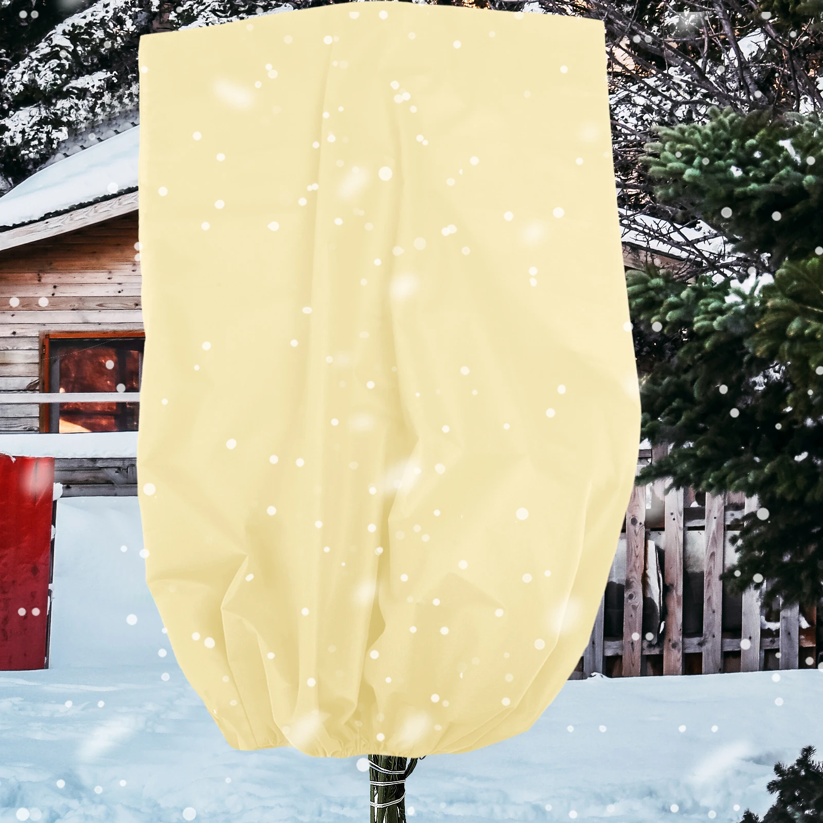 2pcs Plant Protection Cover 120cmx180cm Beige Frost Covers for Plants Tree Freeze Protectors Winter Outdoor Bags Plant Wraps
2pcs Plant Protection Cover 120cmx180cm Beige Frost Covers for Plants Tree Freeze Protectors Winter Outdoor Bags Plant Wraps