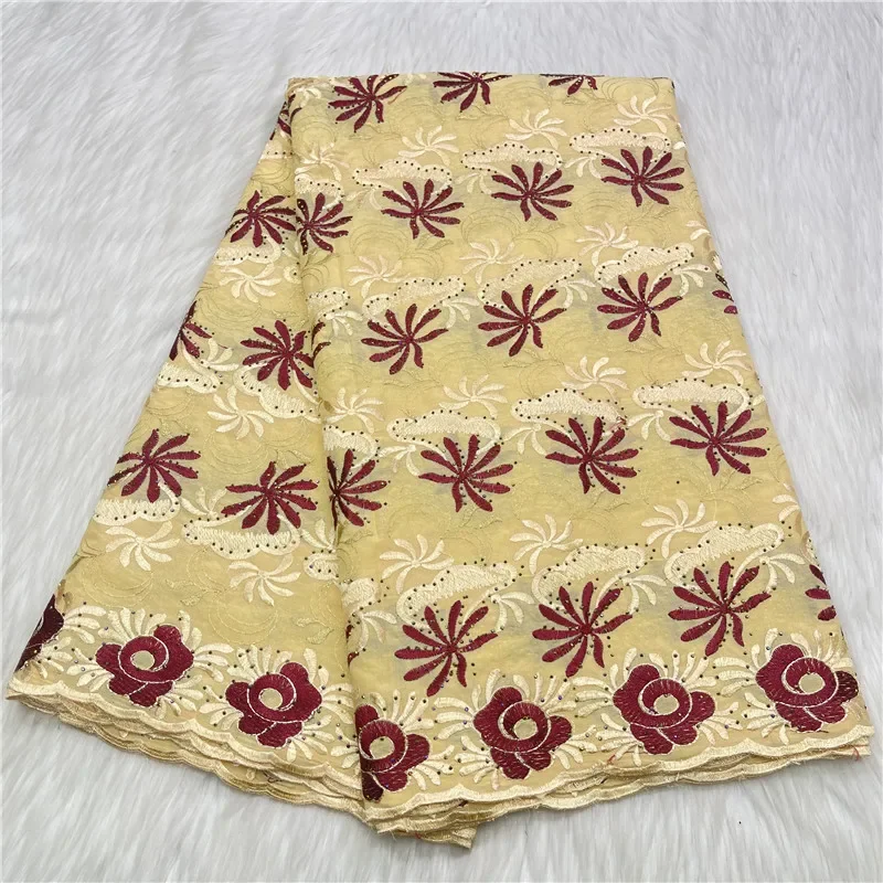 5 yard high-quality Swiss lace fabric Dry lace embroidery African 100% cotton fabrics Swiss voile lace Dubai style 27L5030304
5 yard high-quality Swiss lace fabric Dry lace embroidery African 100% cotton fabrics Swiss voile lace Dubai style 27L5030304