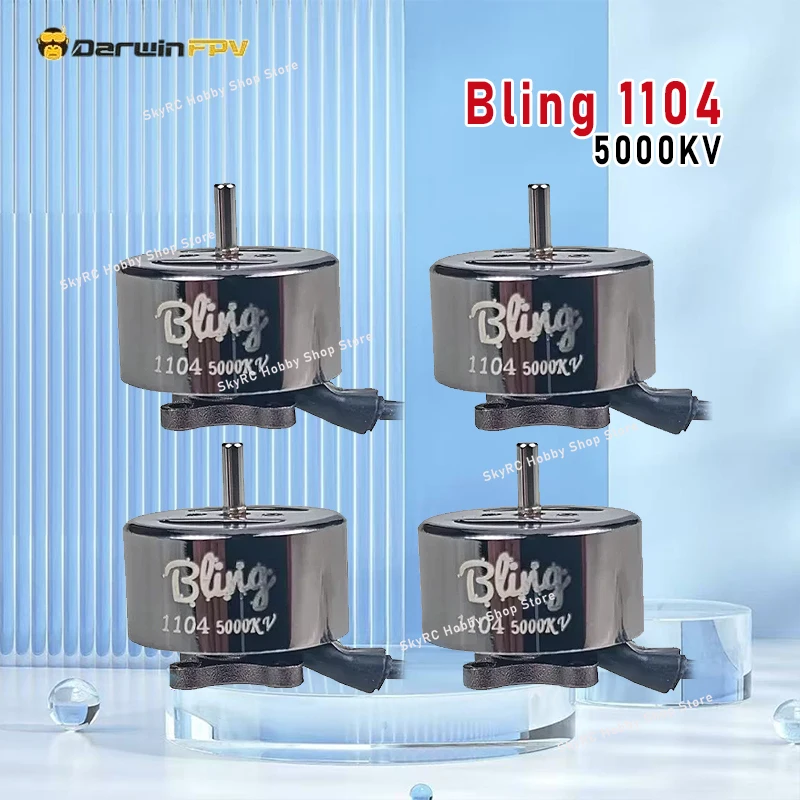 Бесколлекторный двигатель DarwinFPV Bling Series 1104 5000KV для FPV-дронов, запчасти и аксессуары для FPV-гонок и мультироторов
Бесколлекторный двигатель DarwinFPV Bling Series 1104 5000KV для FPV-дронов, запчасти и аксессуары для FPV-гонок и мультироторов