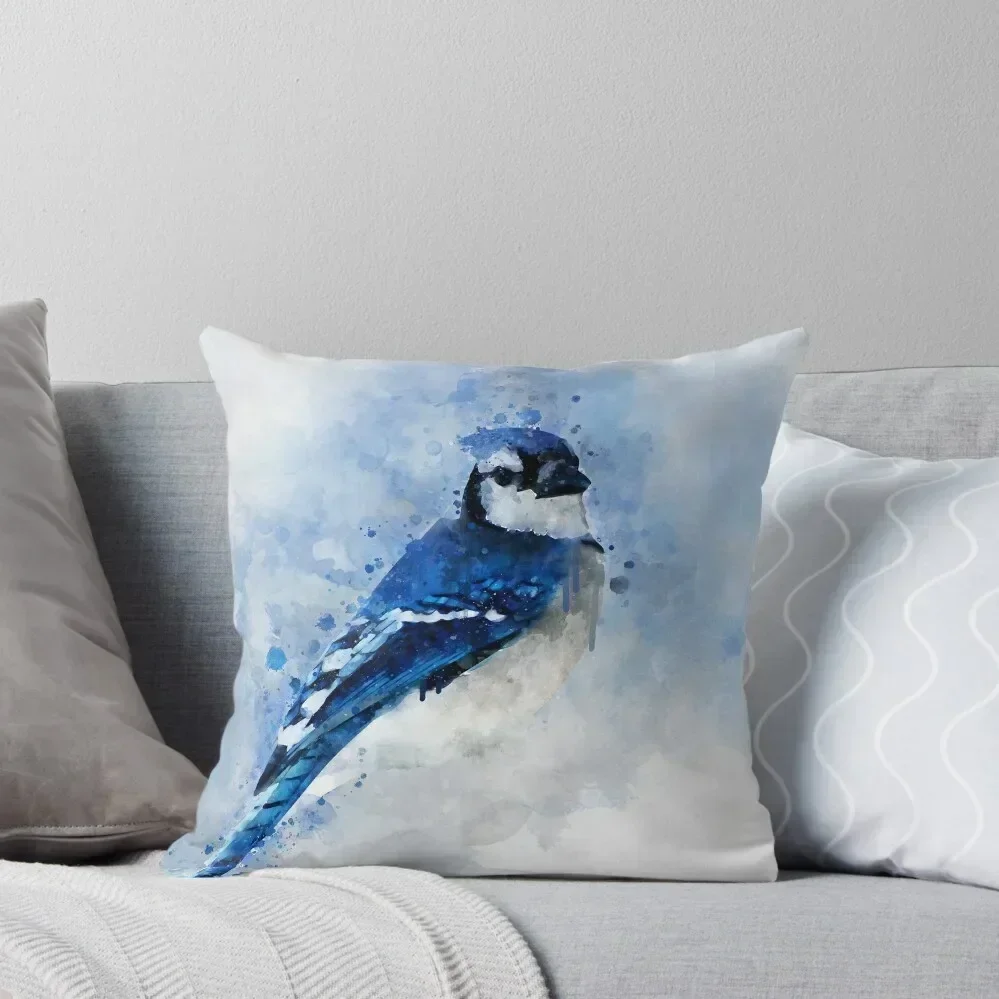 Dramabite Watercolour blue jay bird artistic artsy animal painting Throw Pillow Cushions For Sofa Cushion Child pillow
Dramabite Watercolour blue jay bird artistic artsy animal painting Throw Pillow Cushions For Sofa Cushion Child pillow
