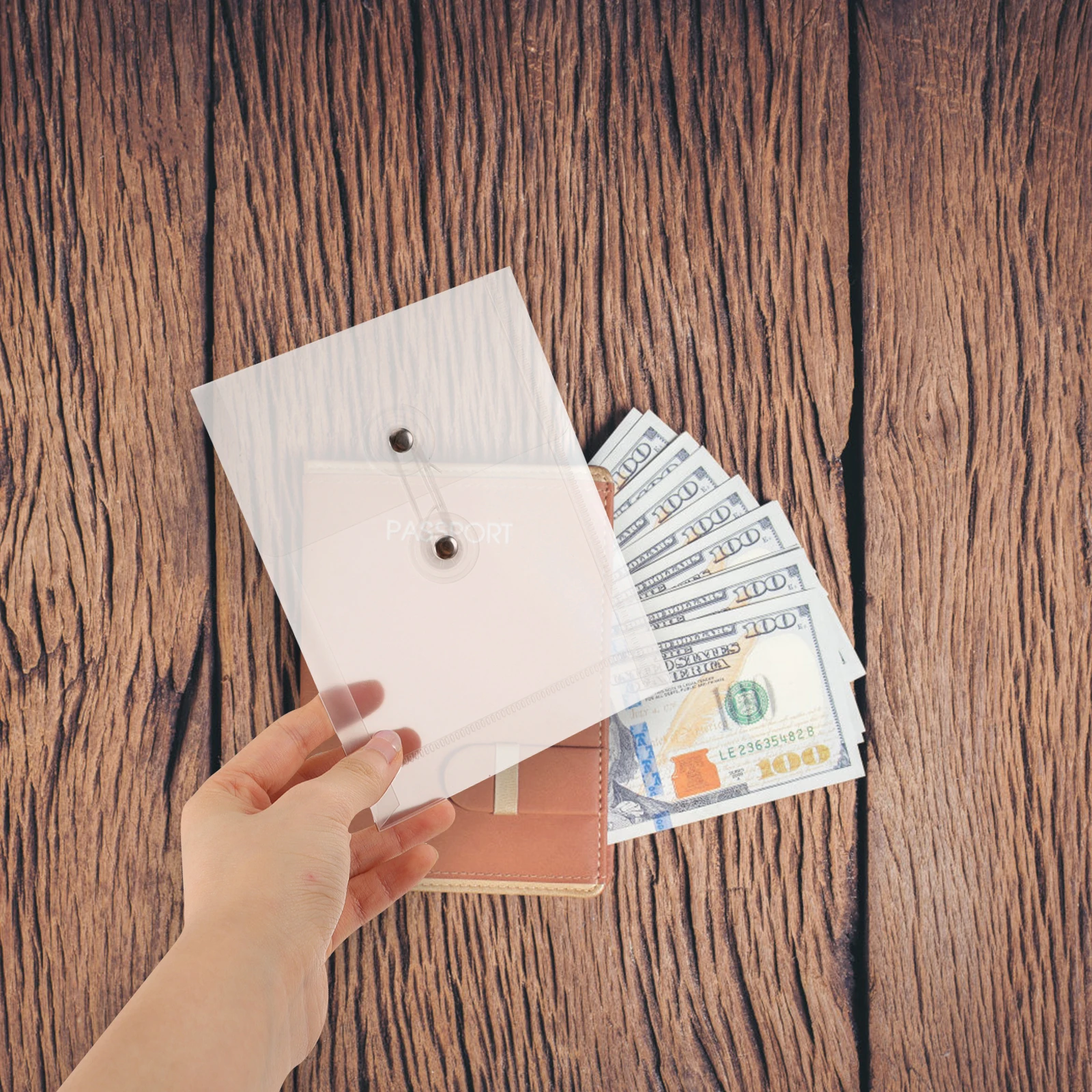 5 Pcs Handbook File Storage Bag Student Clear Envelope Organizer Pp Transparent Pockets 
5 Pcs Handbook File Storage Bag Student Clear Envelope Organizer Pp Transparent Pockets