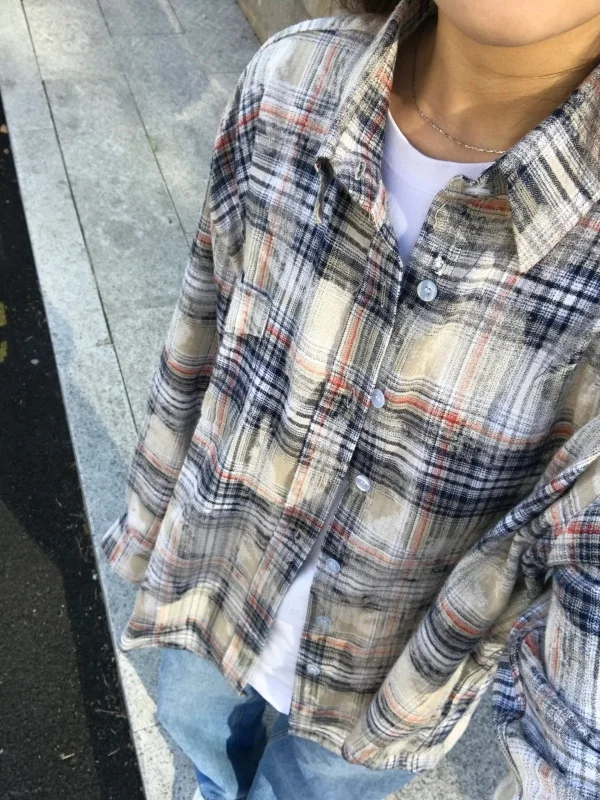 Ретро американский Long Sve irt ex Пары Корейский японский Sle Внутренняя одежда Верхняя одежда Тонкое пальто с воротником без кокетки
Ретро американский Long Sve irt ex Пары Корейский японский Sle Внутренняя одежда Верхняя одежда Тонкое пальто с воротником без кокетки