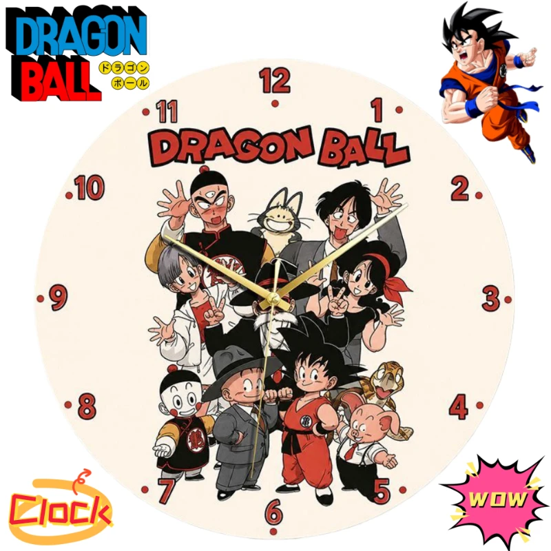 Dragon Ball Son Goku Vegeta Bulma Personality Creative Wall Clock for Home Living Room Dining Room Wall Decoration Silent Clock
Dragon Ball Son Goku Vegeta Bulma Personality Creative Wall Clock for Home Living Room Dining Room Wall Decoration Silent Clock