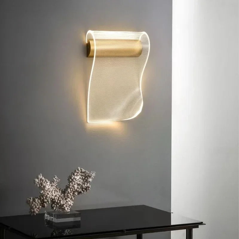 Net Red Wall Lamps Acrylic Heavenly Book design Luminaire Modern LED living room background wall sconce Decor Bedroom
Net Red Wall Lamps Acrylic Heavenly Book design Luminaire Modern LED living room background wall sconce Decor Bedroom