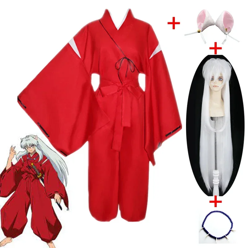 Coslan Inuyasha Косплей Костюм Хэллоуин Карнавал Шоу Аниме Костюмы Уши Ожерелье Парик
Coslan Inuyasha Косплей Костюм Хэллоуин Карнавал Шоу Аниме Костюмы Уши Ожерелье Парик