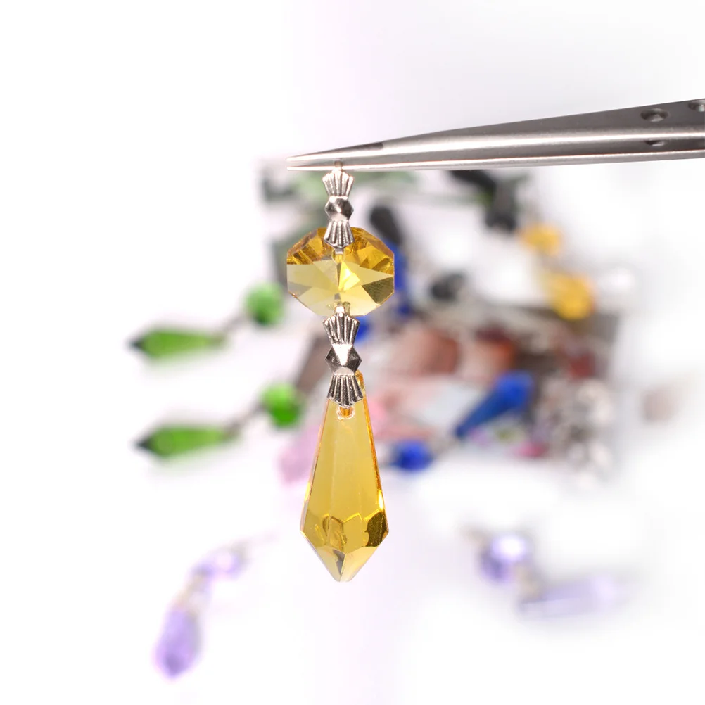 20pcs 8-Angle Bead Hanging Decor Clear Crystal For Chandelier Garland Window Curtain Sun Catcher Diy Wedding Display Prism
20pcs 8-Angle Bead Hanging Decor Clear Crystal For Chandelier Garland Window Curtain Sun Catcher Diy Wedding Display Prism