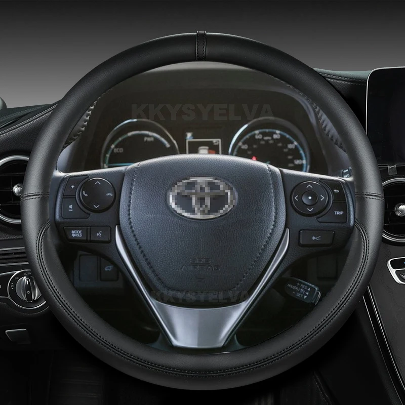 PU Leather Car Steering Wheel Cover For Toyota RAV4 2013-2019 Corolla 2013-2017 Scion iM 2016 Auris 2013-2016 Auto Accessories
PU Leather Car Steering Wheel Cover For Toyota RAV4 2013-2019 Corolla 2013-2017 Scion iM 2016 Auris 2013-2016 Auto Accessories