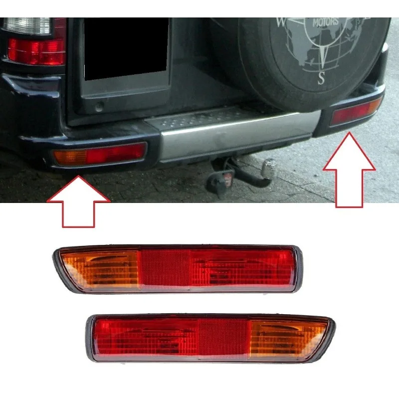 1 Pcs L or R Rear Bumper Brake Light for Pajero V70 2000-2002 MR508783 Tail Turn Signal Reflector Lamp with Bulb for Montero V60
1 Pcs L or R Rear Bumper Brake Light for Pajero V70 2000-2002 MR508783 Tail Turn Signal Reflector Lamp with Bulb for Montero V60