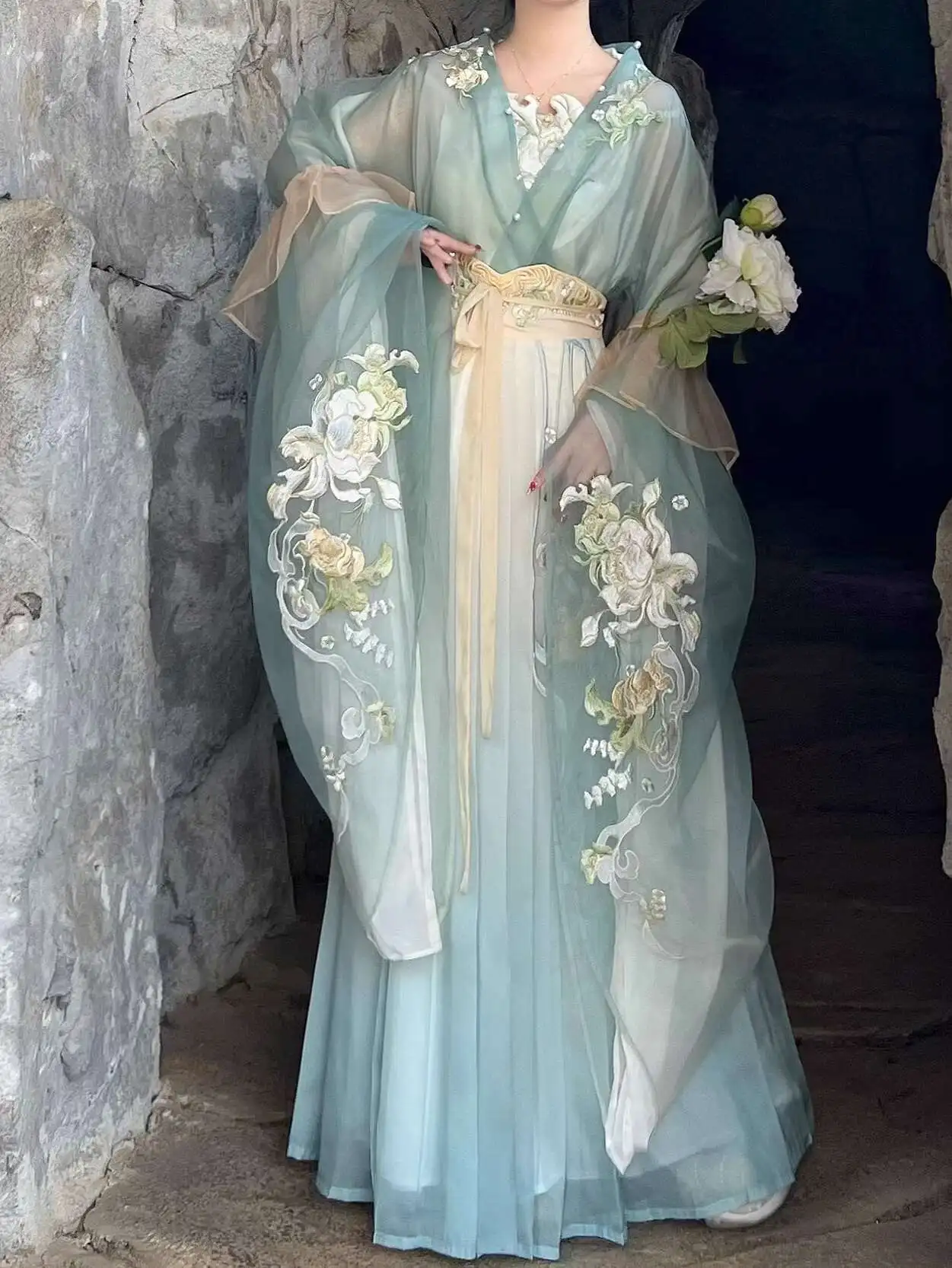 New Fiesta Carnival Halloween Cos Cosplay Hanfu Womens fashion Fairyism Flowing Wei-Jin Period Hanfu 
New Fiesta Carnival Halloween Cos Cosplay Hanfu Womens fashion Fairyism Flowing Wei-Jin Period Hanfu