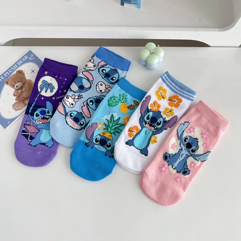 1/5 Pairs New Lilo Stitch Socks Anime Cartoon Socks Men Women Hip Hop Street Fashion Novelty Casual Crew Socks
1/5 Pairs New Lilo Stitch Socks Anime Cartoon Socks Men Women Hip Hop Street Fashion Novelty Casual Crew Socks