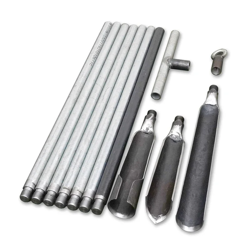 Luoyang shovel head digging hole well piercing iron shovel archaeological exploration sampling utility pole tool
Luoyang shovel head digging hole well piercing iron shovel archaeological exploration sampling utility pole tool