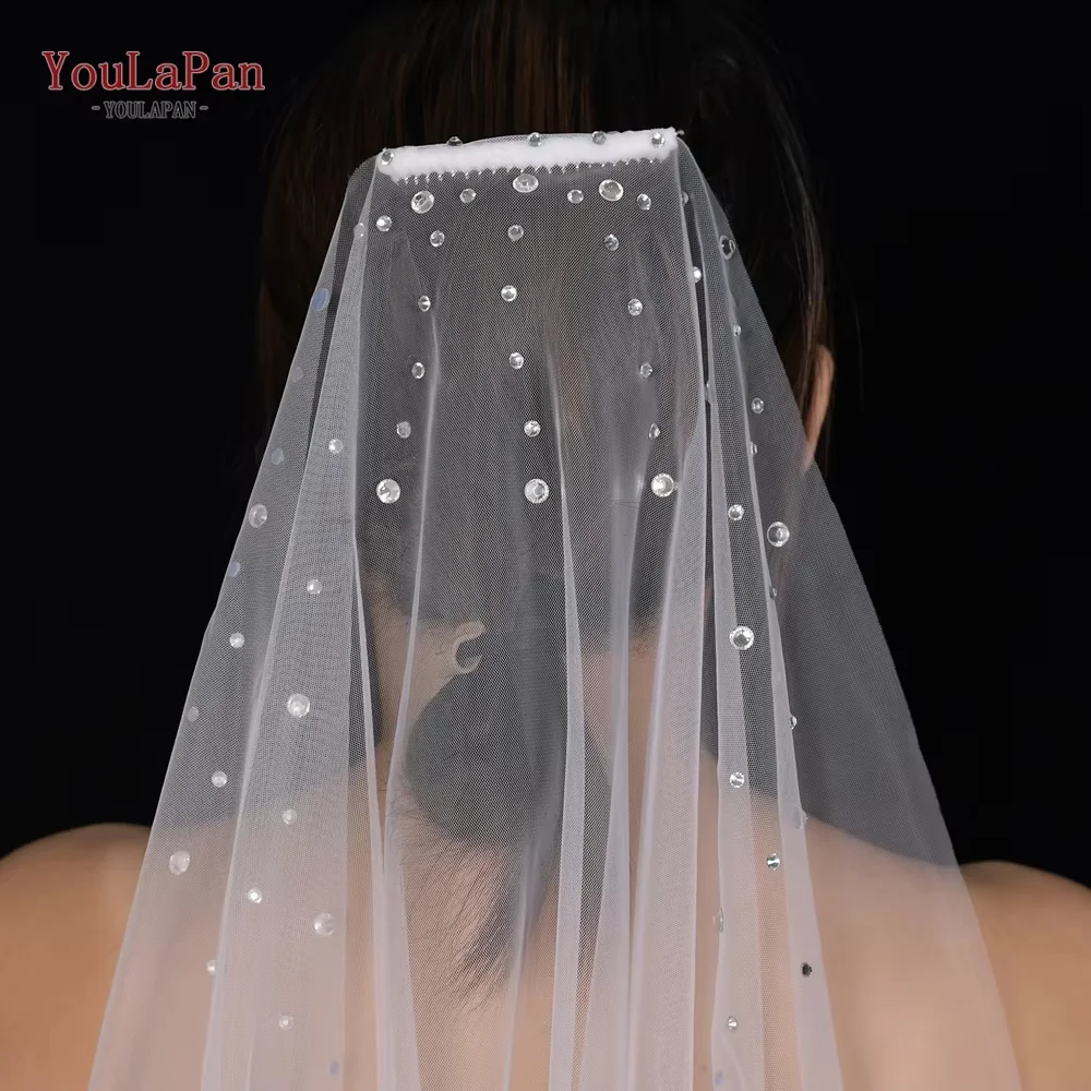 Свадебная фата TOPQUEEN V169 с стразами, длина в пол, однослойная, аксессуар для волос, свадебная вуаль-занавеска
Свадебная фата TOPQUEEN V169 с стразами, длина в пол, однослойная, аксессуар для волос, свадебная вуаль-занавеска