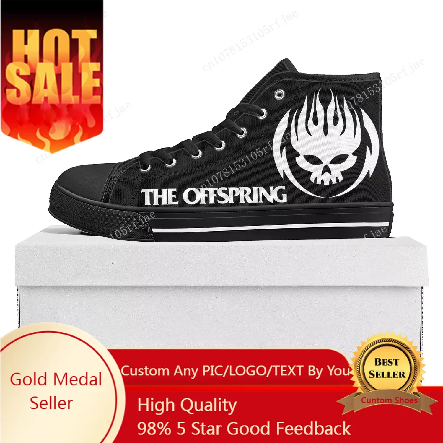 The Offspring Rock Band High Top High Quality Sneakers Mens Womens Teenager Canvas Sneaker Casual Couple Shoes Custom Shoe Black
The Offspring Rock Band High Top High Quality Sneakers Mens Womens Teenager Canvas Sneaker Casual Couple Shoes Custom Shoe Black
