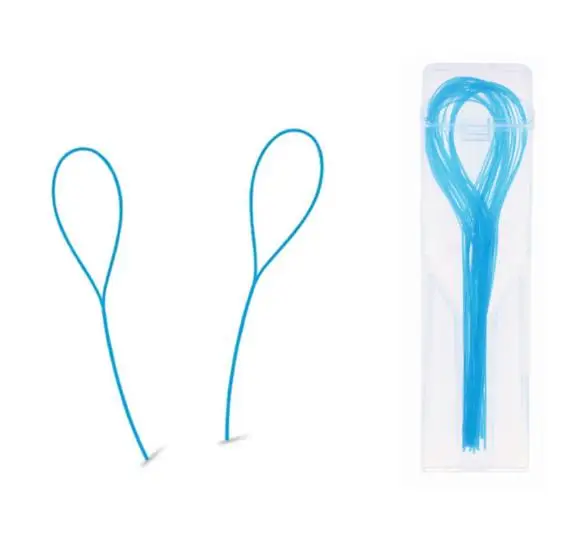 40×35Pcs/Box Dental Floss Threader Dental Traction Line Oral For Crown Brace Bridge Implant Hoop Threading Braces Steel Traction
40×35Pcs/Box Dental Floss Threader Dental Traction Line Oral For Crown Brace Bridge Implant Hoop Threading Braces Steel Traction