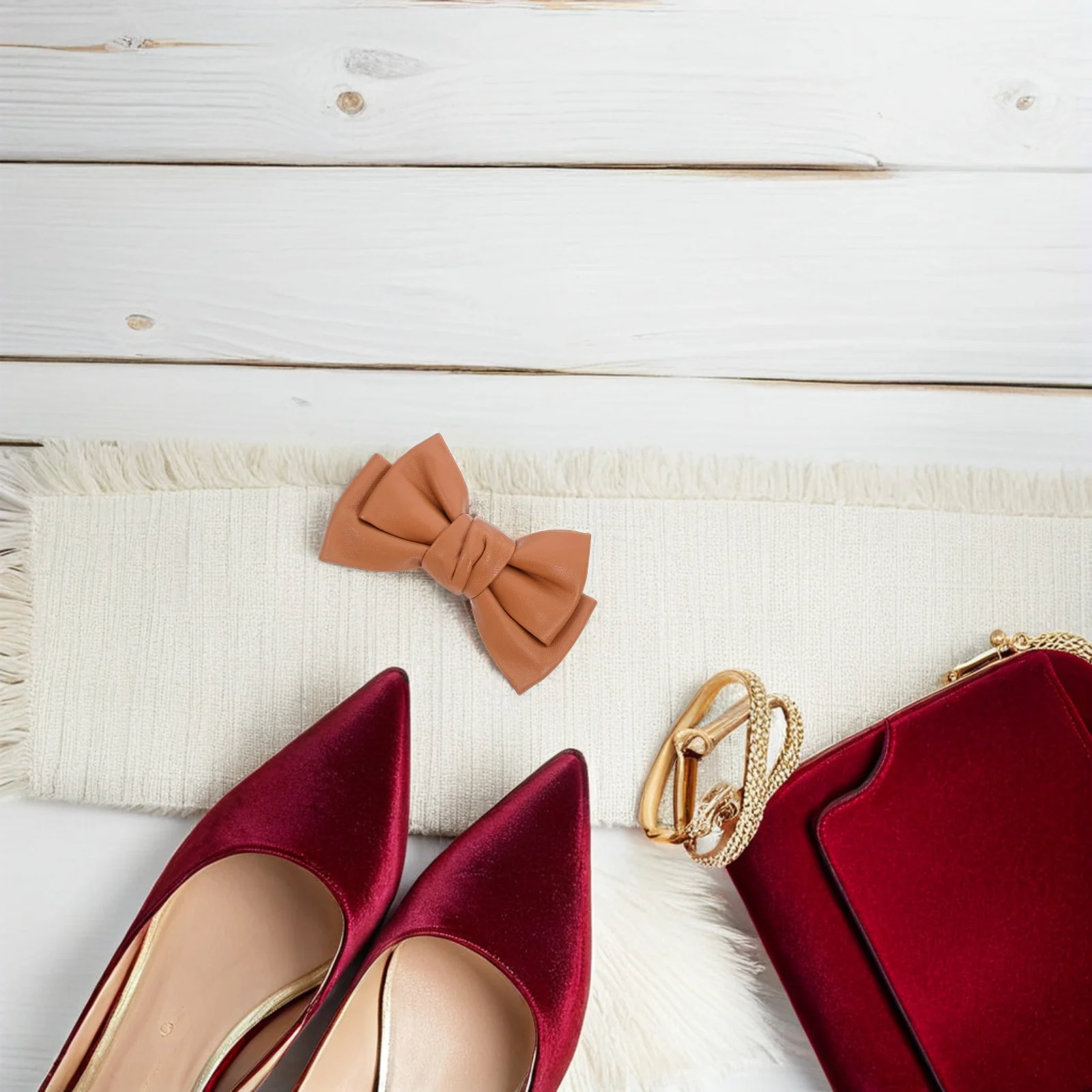 1 Pair Detachable Bow Clips Bow Knot Shoe Buckle Clip On Heel Charms For Wedding Party Daily Wear Shoe Accessories Decorative
1 Pair Detachable Bow Clips Bow Knot Shoe Buckle Clip On Heel Charms For Wedding Party Daily Wear Shoe Accessories Decorative