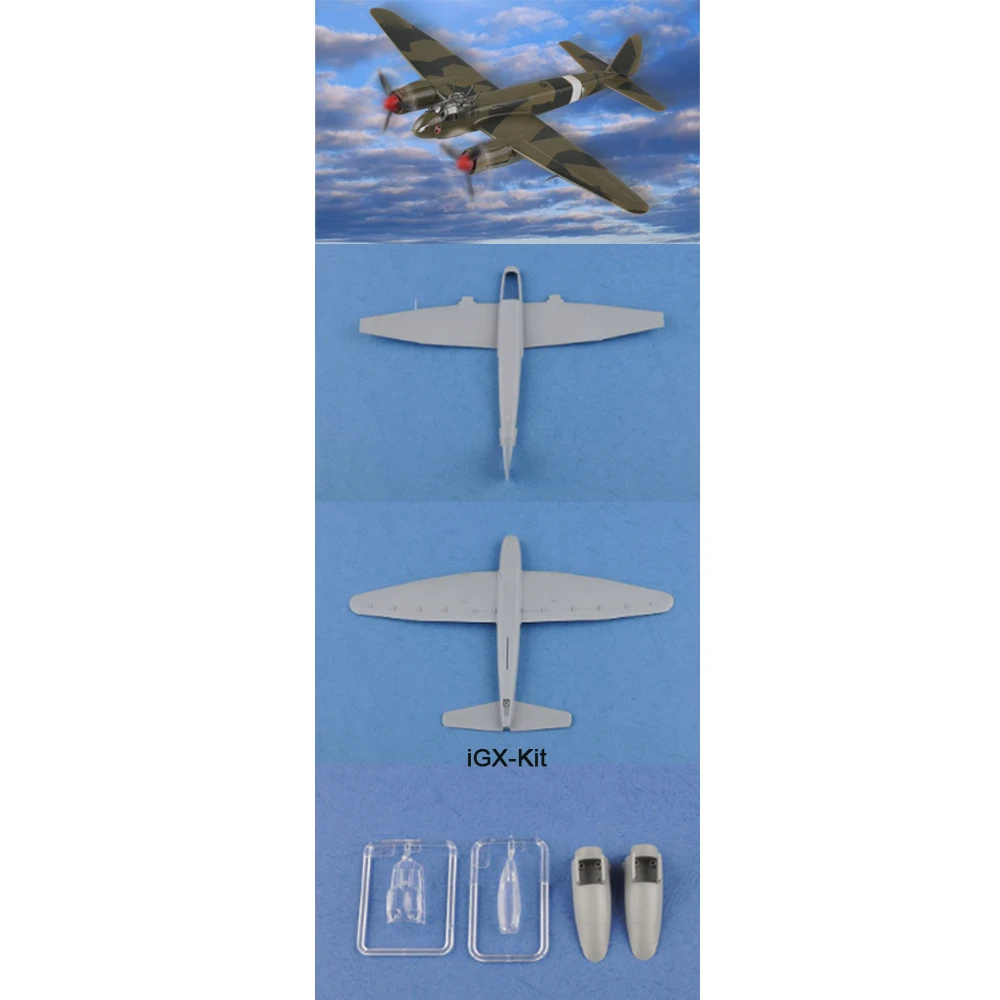 HobbyBoss 80297 1/72 Scale Ju88 Fighter Plane Airplane Aircraft Display Toy Plastic Assembly Model Kit
HobbyBoss 80297 1/72 Scale Ju88 Fighter Plane Airplane Aircraft Display Toy Plastic Assembly Model Kit