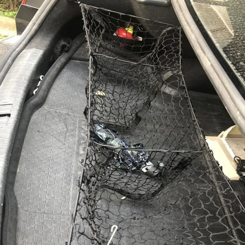 Car Trunk Luggage Net Bag Set Off-road Storage (three Basket Nets) 1pcs Mesh Cargo for Organizer Rear
Car Trunk Luggage Net Bag Set Off-road Storage (three Basket Nets) 1pcs Mesh Cargo for Organizer Rear