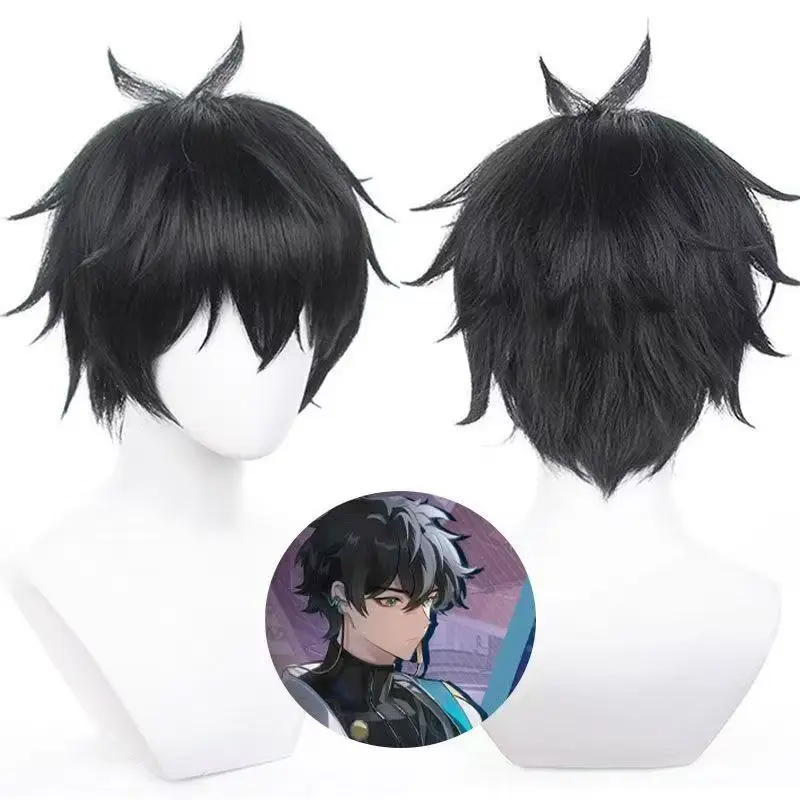 Honkai: Star Rail Heng Cosplay Wig And Wig Cap Short Black Spiky Hair For Comic Con Halloween Cosplay Party
Honkai: Star Rail Heng Cosplay Wig And Wig Cap Short Black Spiky Hair For Comic Con Halloween Cosplay Party