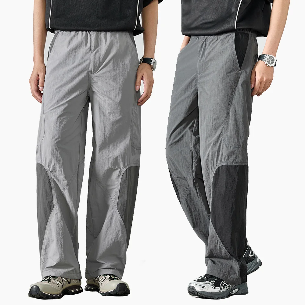 Outdoor Quick Dry Lightweight Cargo Pant Men Women Splice Fashion Loose Casual Sport Baggy Pant Jogger Sweatpants Trousers
Outdoor Quick Dry Lightweight Cargo Pant Men Women Splice Fashion Loose Casual Sport Baggy Pant Jogger Sweatpants Trousers