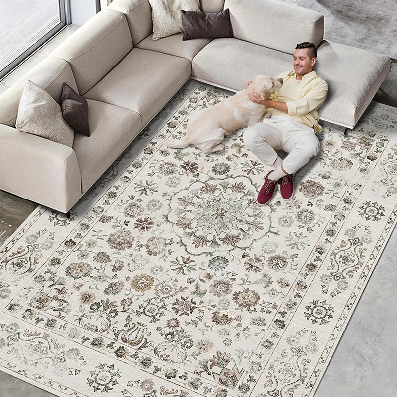 VIKAMA American Persian Retro Cashmere Imitation Carpet Living Room Bedroom Kitchen Relax Area Large Floor Mat Rugs Home Decor
VIKAMA American Persian Retro Cashmere Imitation Carpet Living Room Bedroom Kitchen Relax Area Large Floor Mat Rugs Home Decor