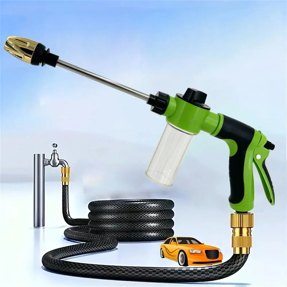 High Pressure Spray Water Gun Garden Watering Hose Nozzle Sprinkler Car Washing Gun Car Cleaning Washing Tools Lrrigation Tools
High Pressure Spray Water Gun Garden Watering Hose Nozzle Sprinkler Car Washing Gun Car Cleaning Washing Tools Lrrigation Tools
