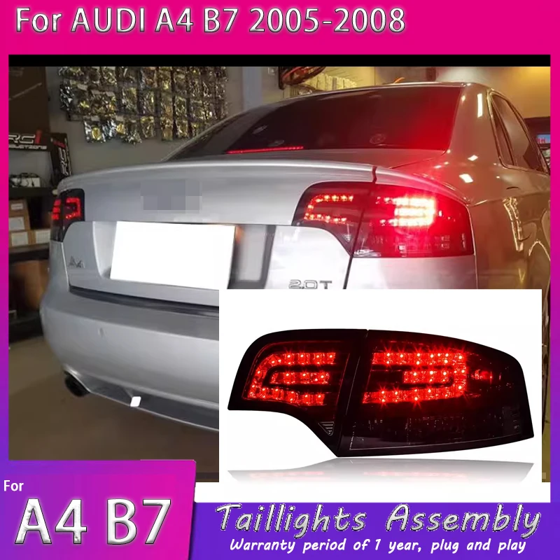 Светодиодные задние фонари для AUDI A4 B7 2005-2008, новый стиль, полностью светодиодные DRL, комплект задних фонарей, сигнальные лампы, автомобильные аксессуары, модифицированные лампы.
Светодиодные задние фонари для AUDI A4 B7 2005-2008, новый стиль, полностью светодиодные DRL, комплект задних фонарей, сигнальные лампы, автомобильные аксессуары, модифицированные лампы.