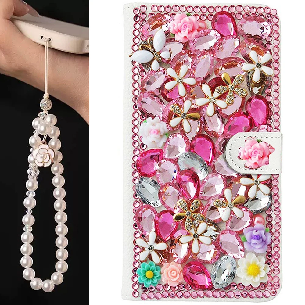 Wallet Flip Leather Case For Samsung Galaxy S23 S24 Ultra S22 S21 FE S20 FE S10 Plus S10 Card Slots Holder with Pearl Lanyard
Wallet Flip Leather Case For Samsung Galaxy S23 S24 Ultra S22 S21 FE S20 FE S10 Plus S10 Card Slots Holder with Pearl Lanyard