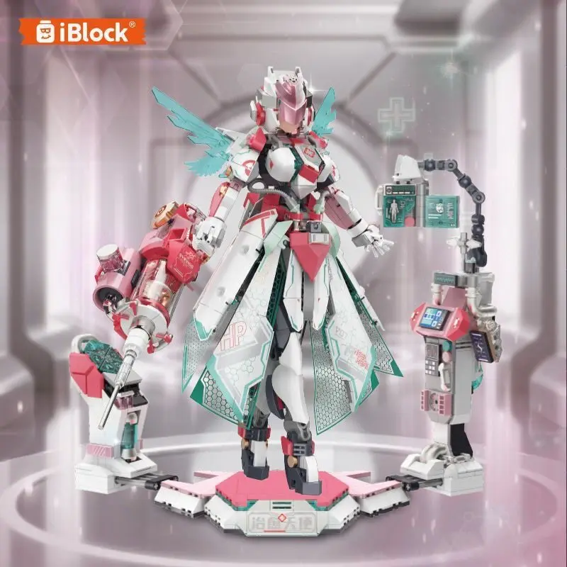 Конструктор Iblock Mecha: Сборная фигурка «Ангел-медсестра» (ACG Аниме) – Декор для рабочего стола, коллекционная модель для взрослых.
Конструктор Iblock Mecha: Сборная фигурка «Ангел-медсестра» (ACG Аниме) – Декор для рабочего стола, коллекционная модель для взрослых.