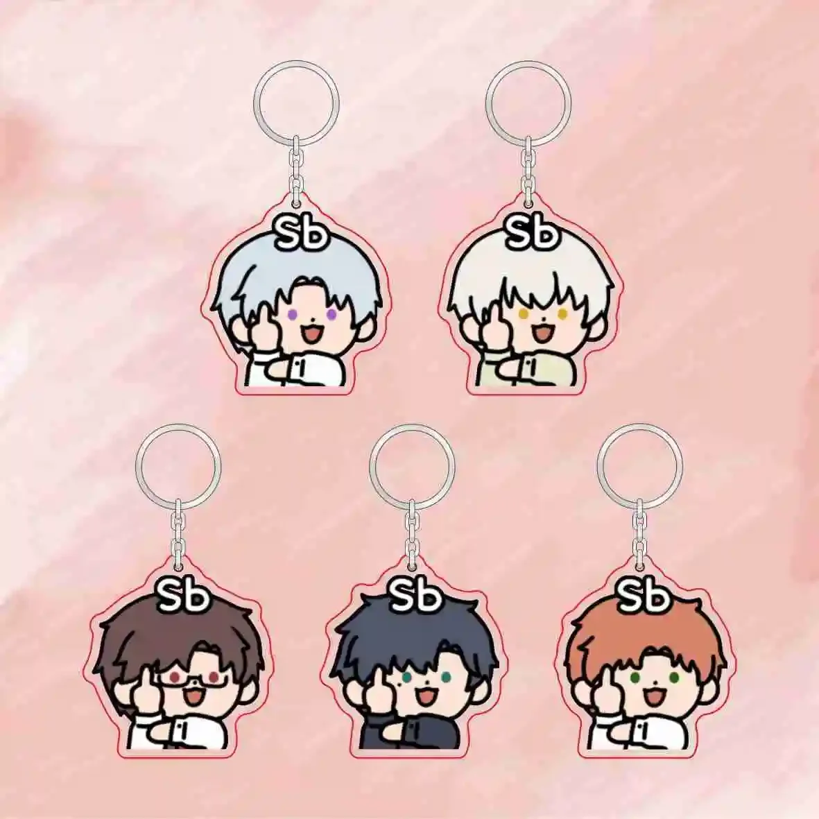 Anime Light and Night Jesse Charlie Sariel Evan Osborn Cosplay Backpack Pendant Decorate Acrylic Small Keychain Birthday Gift
Anime Light and Night Jesse Charlie Sariel Evan Osborn Cosplay Backpack Pendant Decorate Acrylic Small Keychain Birthday Gift