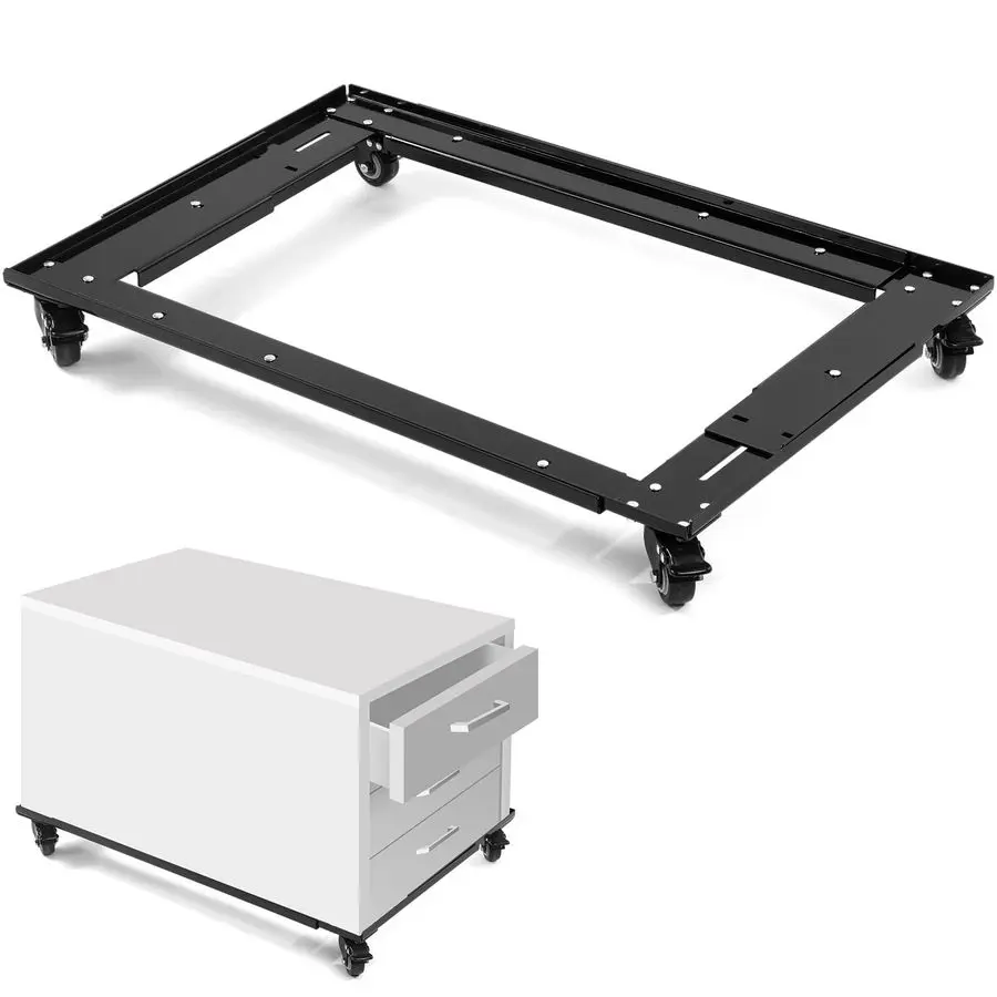 Lateral Files and Storage Cabinet Dolly Large Commercial Adjustable Cabinet File Dolly for Home Office, Long3042, Width1825
Lateral Files and Storage Cabinet Dolly Large Commercial Adjustable Cabinet File Dolly for Home Office, Long3042, Width1825