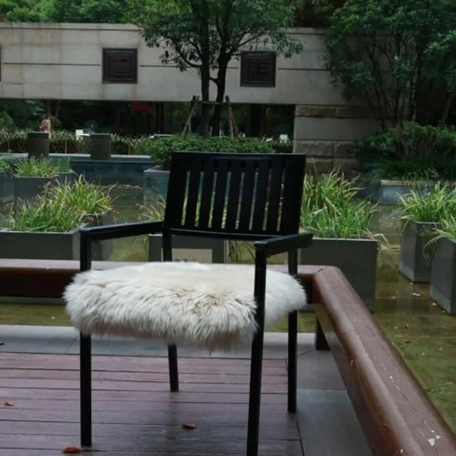 Sheepskin Chair Cushion Non-Slip Back Square Genuine Fur Chair Cover Silky Natural Wool Seat Cushion Pad St Area Rugs Carpet fo
Sheepskin Chair Cushion Non-Slip Back Square Genuine Fur Chair Cover Silky Natural Wool Seat Cushion Pad St Area Rugs Carpet fo