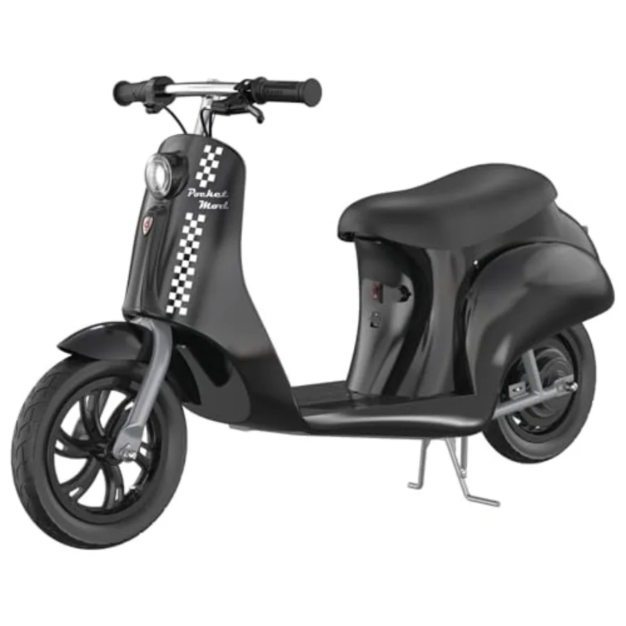 Pocket Mod Classic Miniature Euro-Style Electric Scooter for Ages 8+, Vintage-Inspired Design, High/Low Speed Switch, Up to 80
Pocket Mod Classic Miniature Euro-Style Electric Scooter for Ages 8+, Vintage-Inspired Design, High/Low Speed Switch, Up to 80