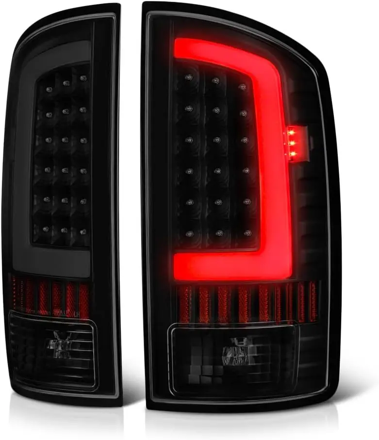 VOLED Neon Tube Tail Light Lamp For 2002-2006 Compatible with Dodge RAM 1500 2500 3500 - Matte Black Housing, Smoke Lens
VOLED Neon Tube Tail Light Lamp For 2002-2006 Compatible with Dodge RAM 1500 2500 3500 - Matte Black Housing, Smoke Lens