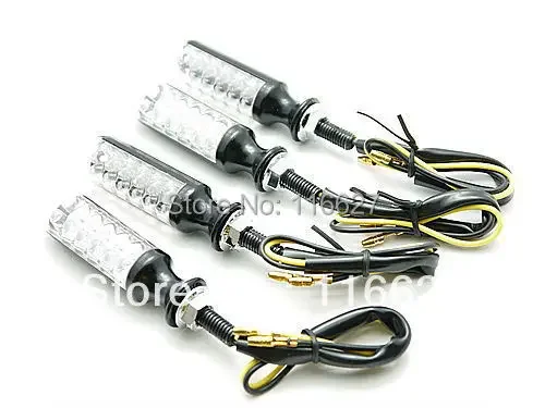 4X Motorcycle Black Universal 12 LED Turn Signal Indicator Blinker Light Amber for Harley Honda Kawasaki Yamhaha Suzuki
4X Motorcycle Black Universal 12 LED Turn Signal Indicator Blinker Light Amber for Harley Honda Kawasaki Yamhaha Suzuki