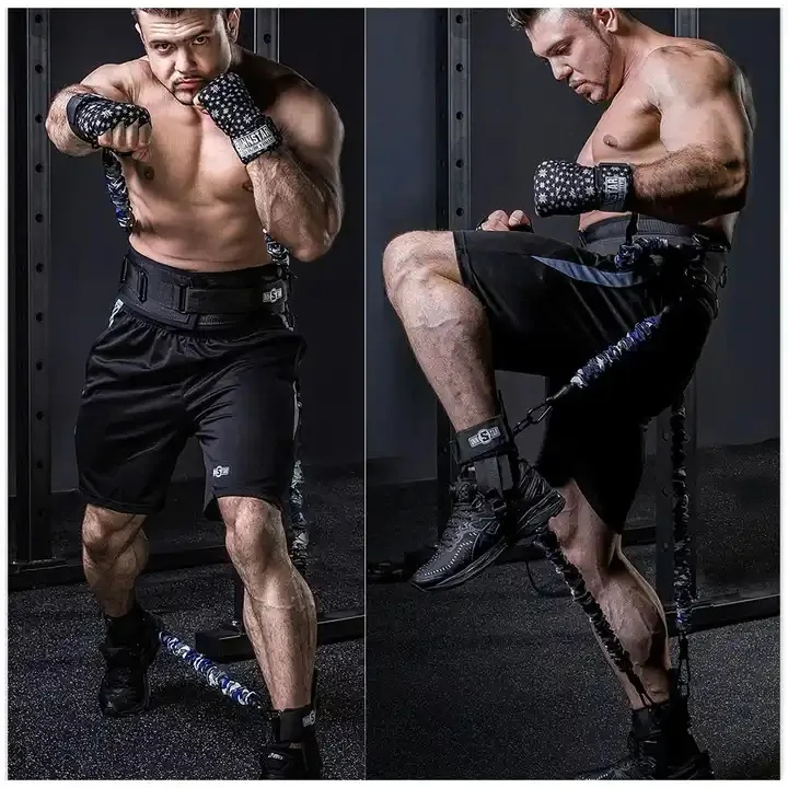 Пояс для тренировок по боксу из нейлона и латекса для развития скорости и ловкости, напрямую от производителя
Пояс для тренировок по боксу из нейлона и латекса для развития скорости и ловкости, напрямую от производителя