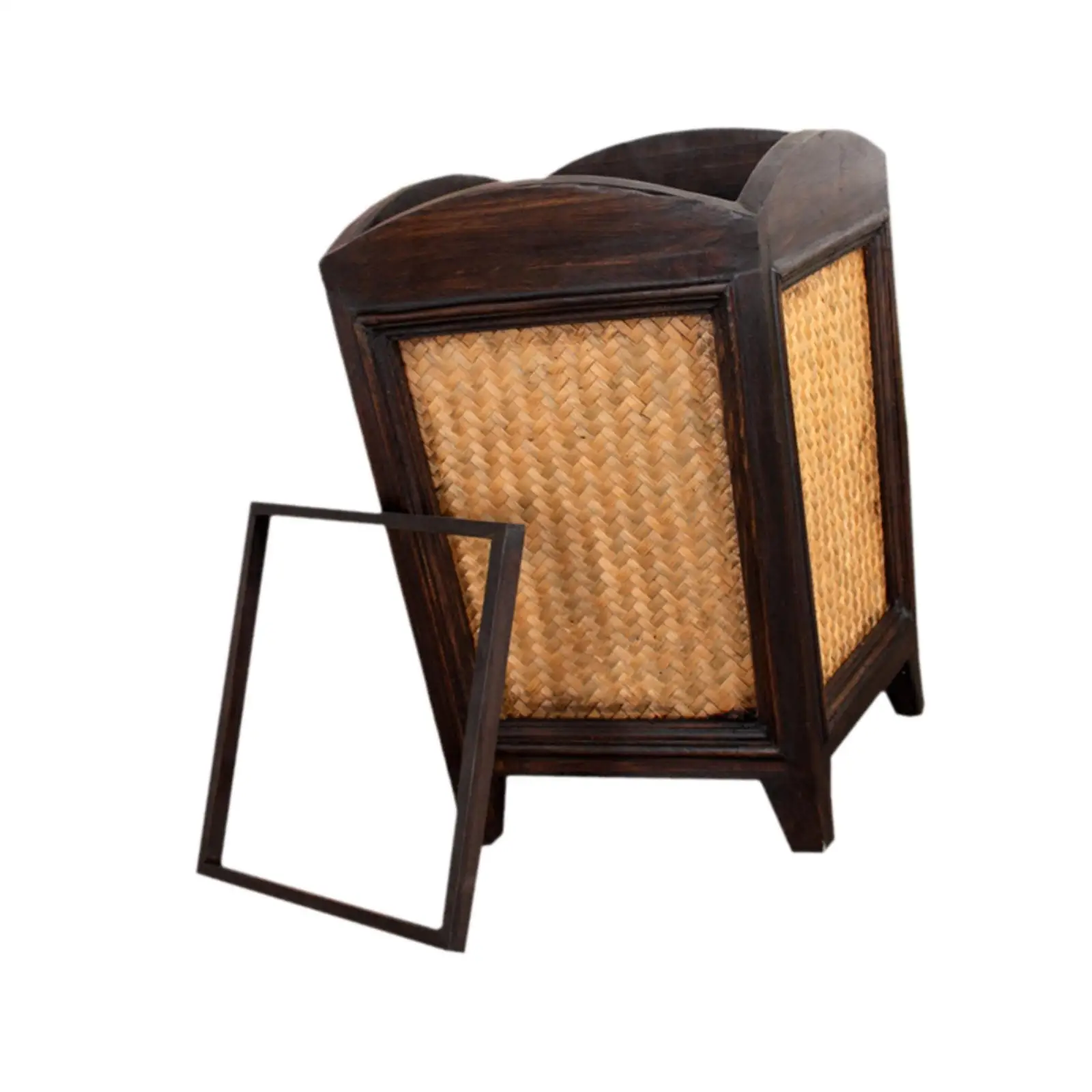 Wooden Trash Can Decorative Waste Basket Large Opening Garbage Bin for Bathroom Kitchen Bedroom Home
Wooden Trash Can Decorative Waste Basket Large Opening Garbage Bin for Bathroom Kitchen Bedroom Home