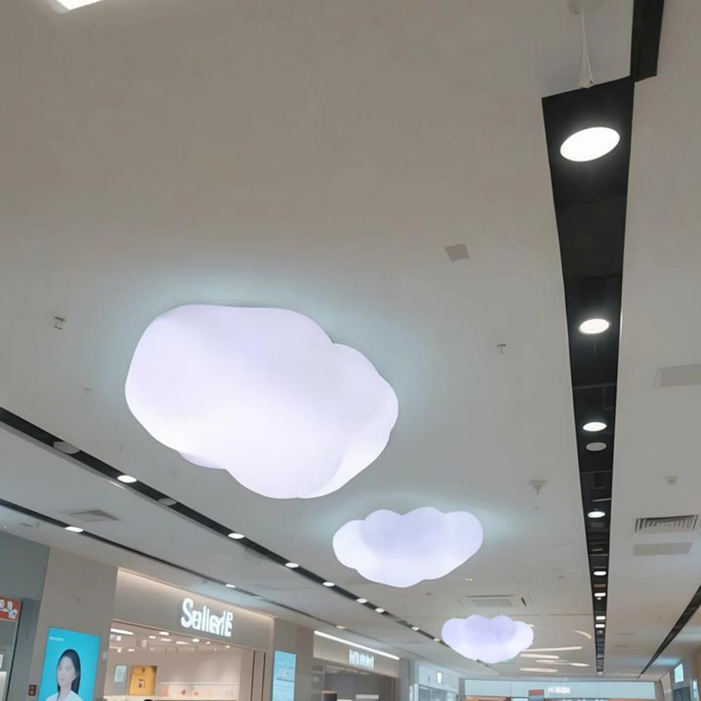 Indoor atmosphere luminous cloud ceiling lamp Hotel restaurant Clothing store Creative landscape Internet celebrity ceiling clou 
Indoor atmosphere luminous cloud ceiling lamp Hotel restaurant Clothing store Creative landscape Internet celebrity ceiling clou