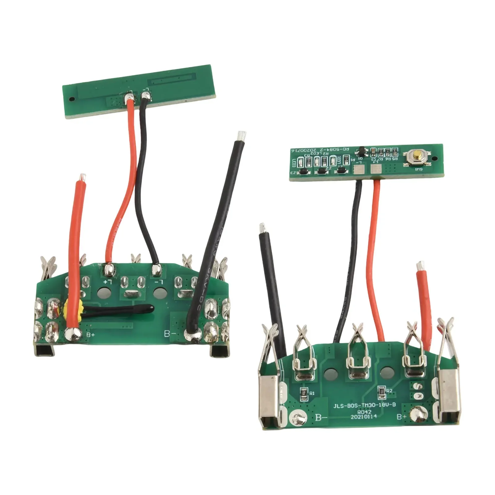 2pcs PCB Charging Protection Circuit Board For Bosch 18V BAT610 Li-ion Battery Power Tool Parts Accessories
2pcs PCB Charging Protection Circuit Board For Bosch 18V BAT610 Li-ion Battery Power Tool Parts Accessories